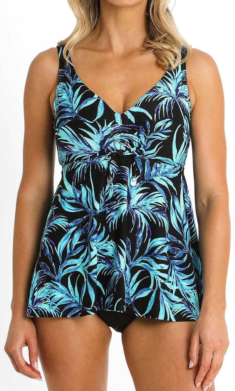 Pina Colada F/G Tie Singlet Black