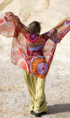 Aboriginal Art Chiffon Shawl Safety