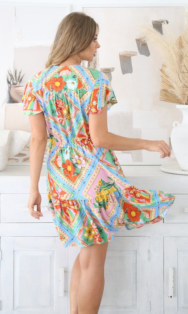 Rayon Dress Zoe Marrakech