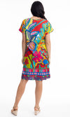 Cotton Dress Reversible Short Sleeve San Miguel