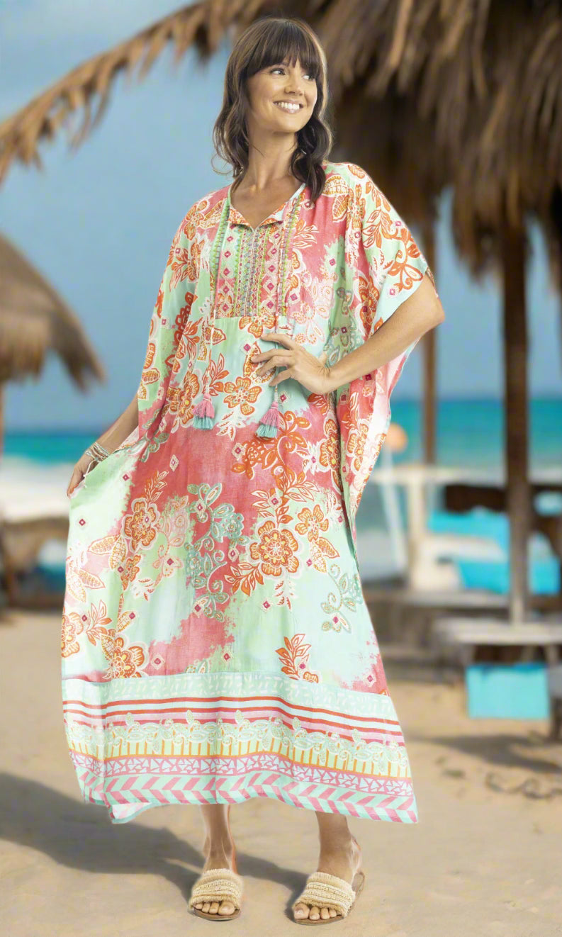 Rayon Kaftan Sarah