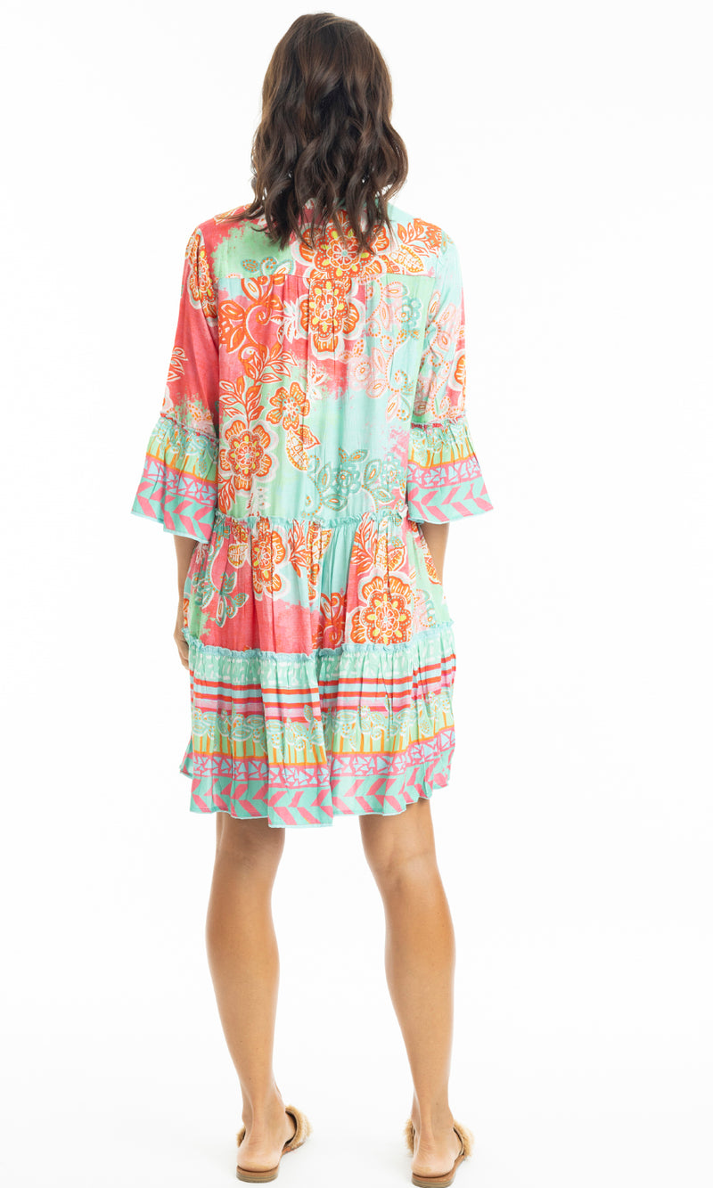 Rayon Dress Layers with Frill Sarah