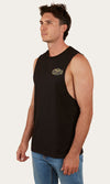 Servo Mens Muscle Tank Black/Camo