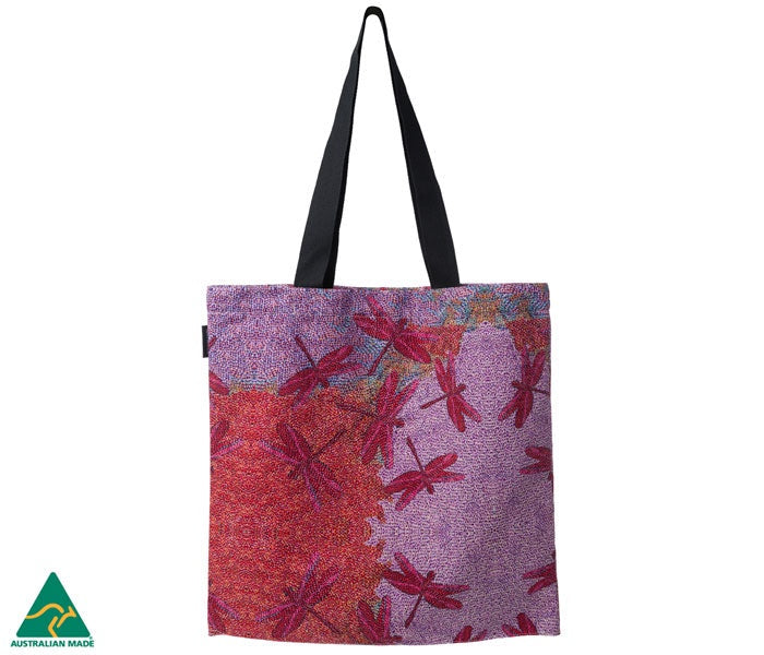 Aboriginal Art Tote Bag Shery J Burchill Sunset