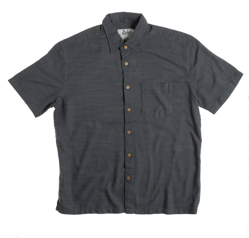 Bamboo Men's Shirt Steel