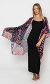 Aboriginal Art Chiffon Shawl Sibling Journey