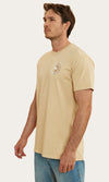 Signature Bull Flag Mens Stock Fit T-Shirt, More Colours