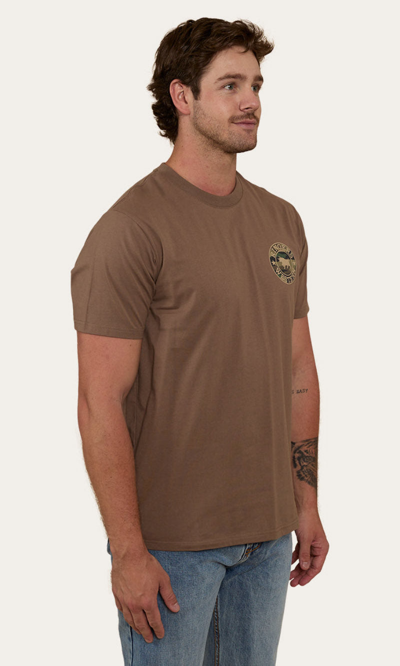 Cotton Loose Fit T-Shirt Signature Bull, More Colours