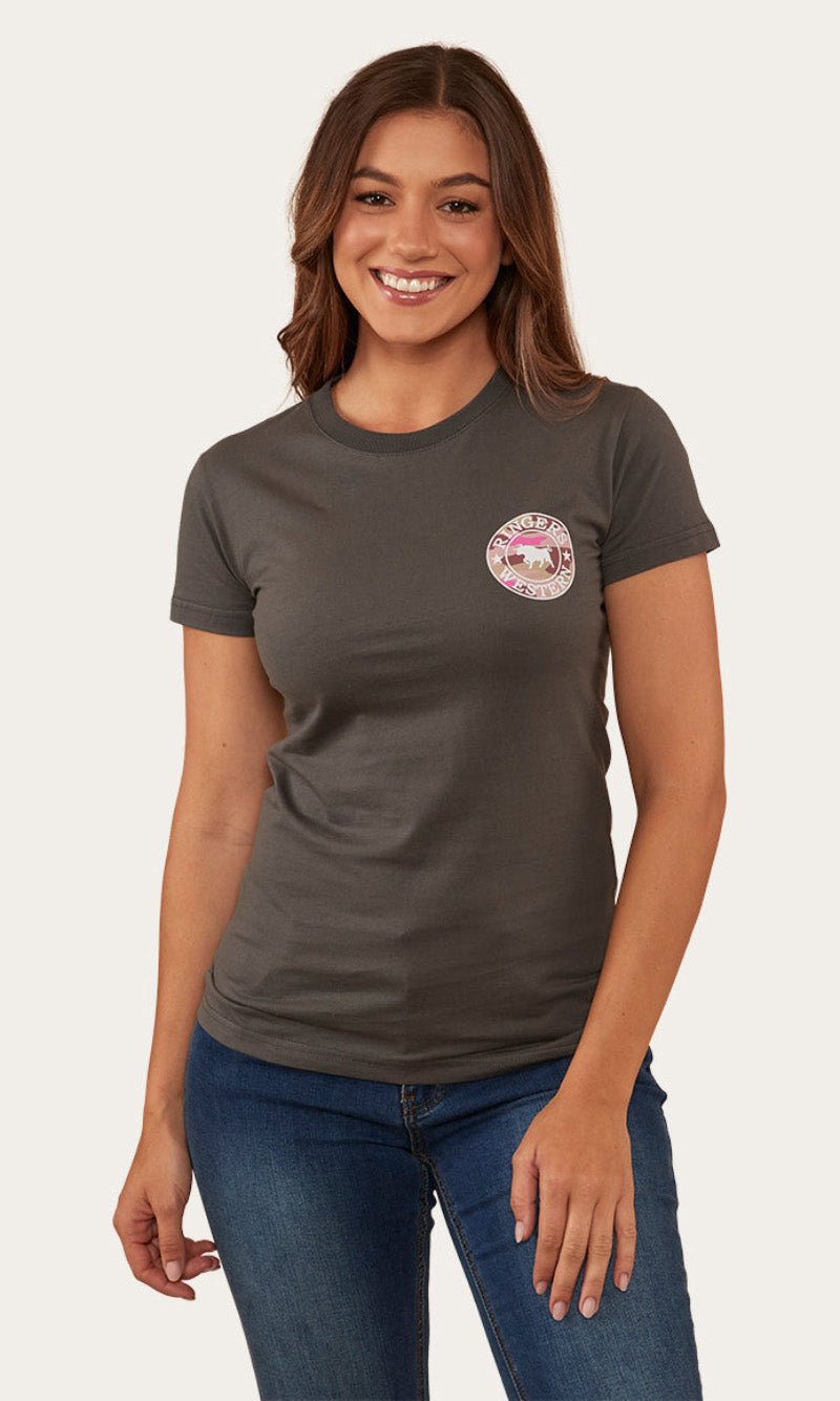 Cotton Signature Bull Classic Fit T-Shirt