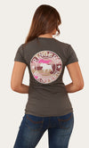 Cotton Signature Bull Classic Fit T-Shirt