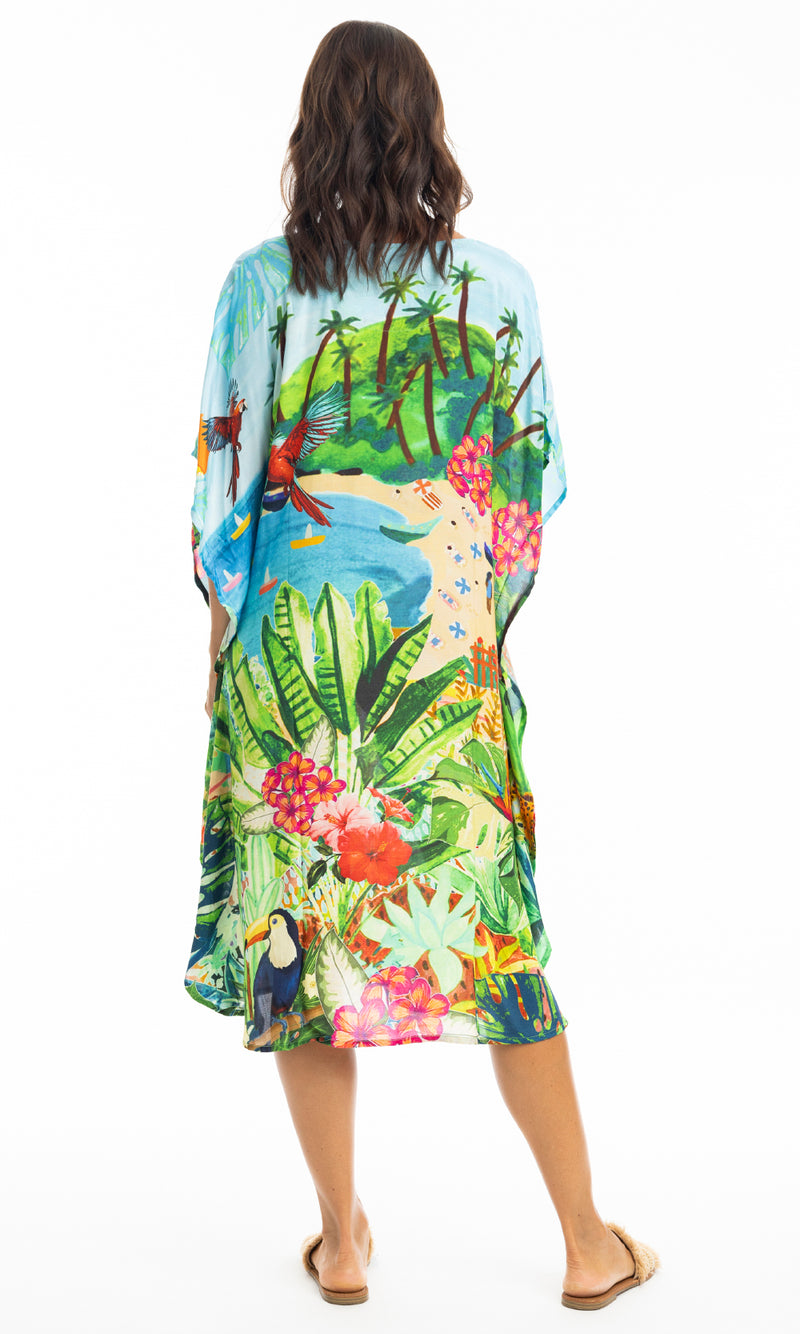 Rayon Kaftan Skye