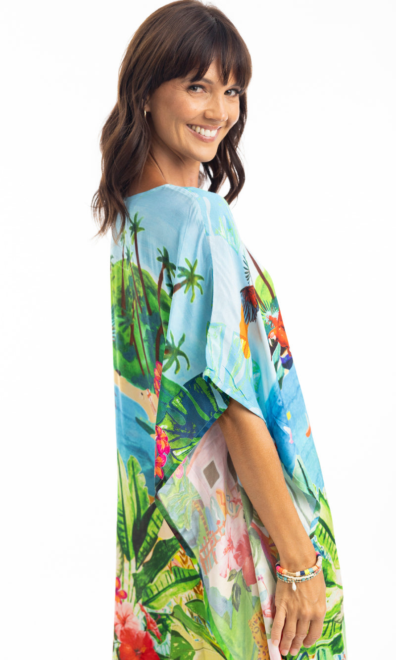 Rayon Kaftan Skye