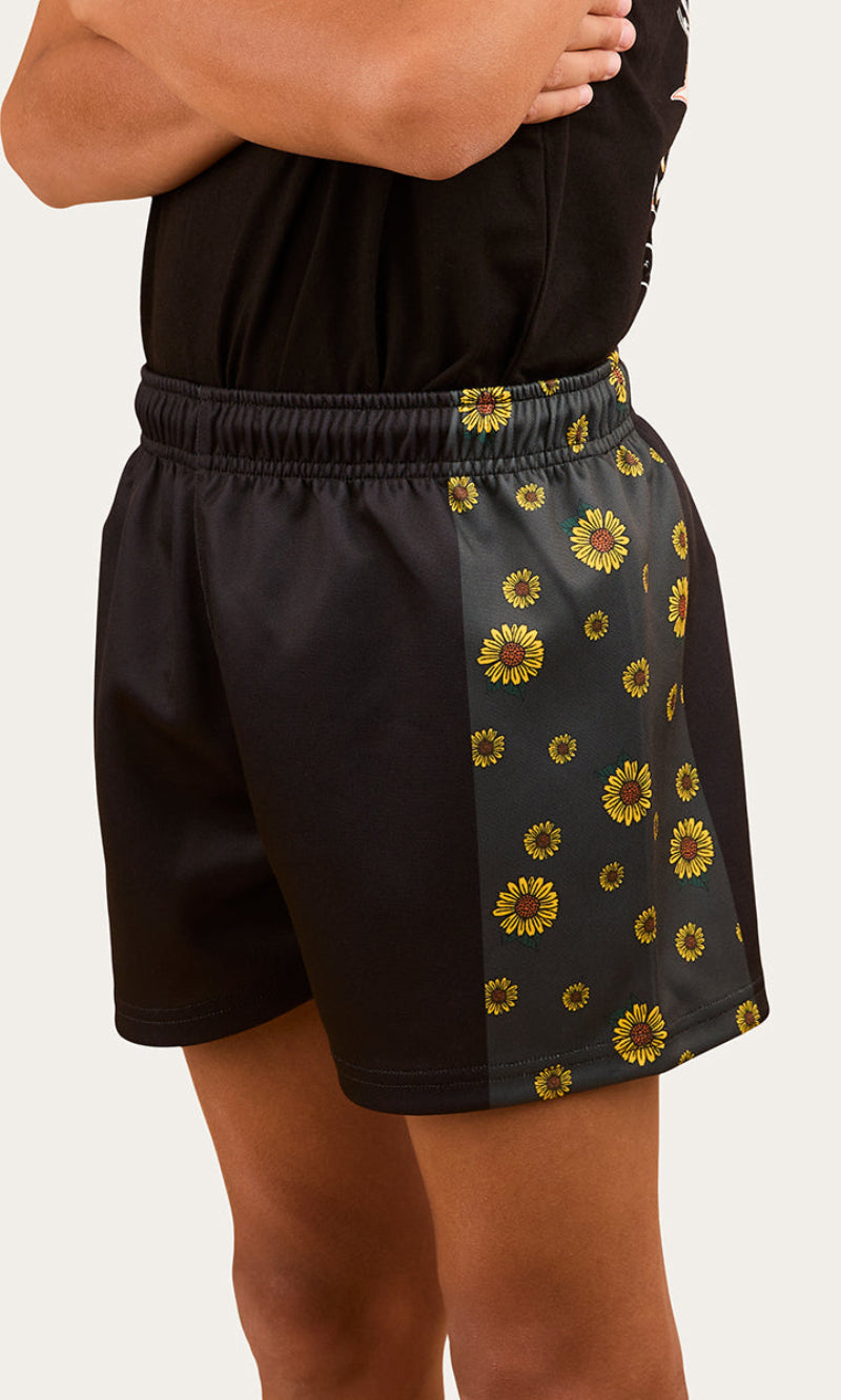 Sunflowers Kids Footy  Short