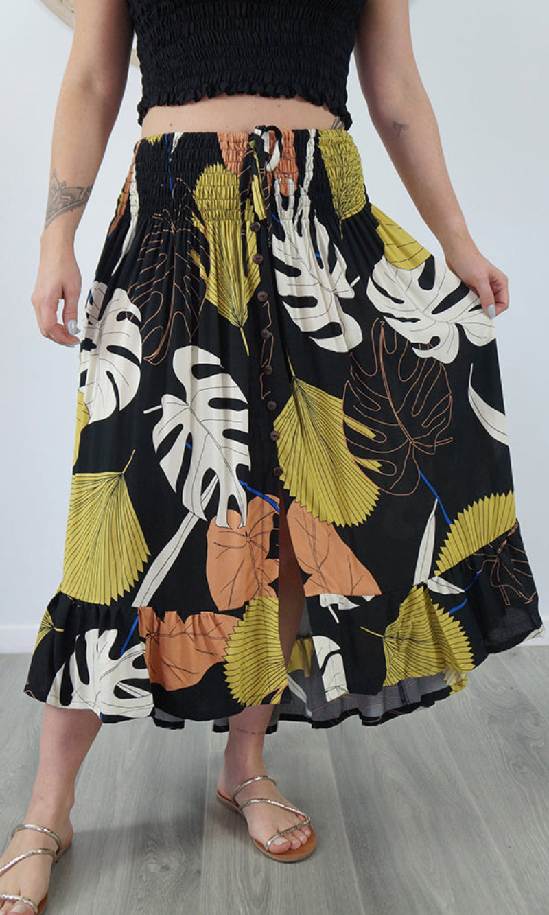 Rayon Skirt Tangelo Okinawa, More Colours