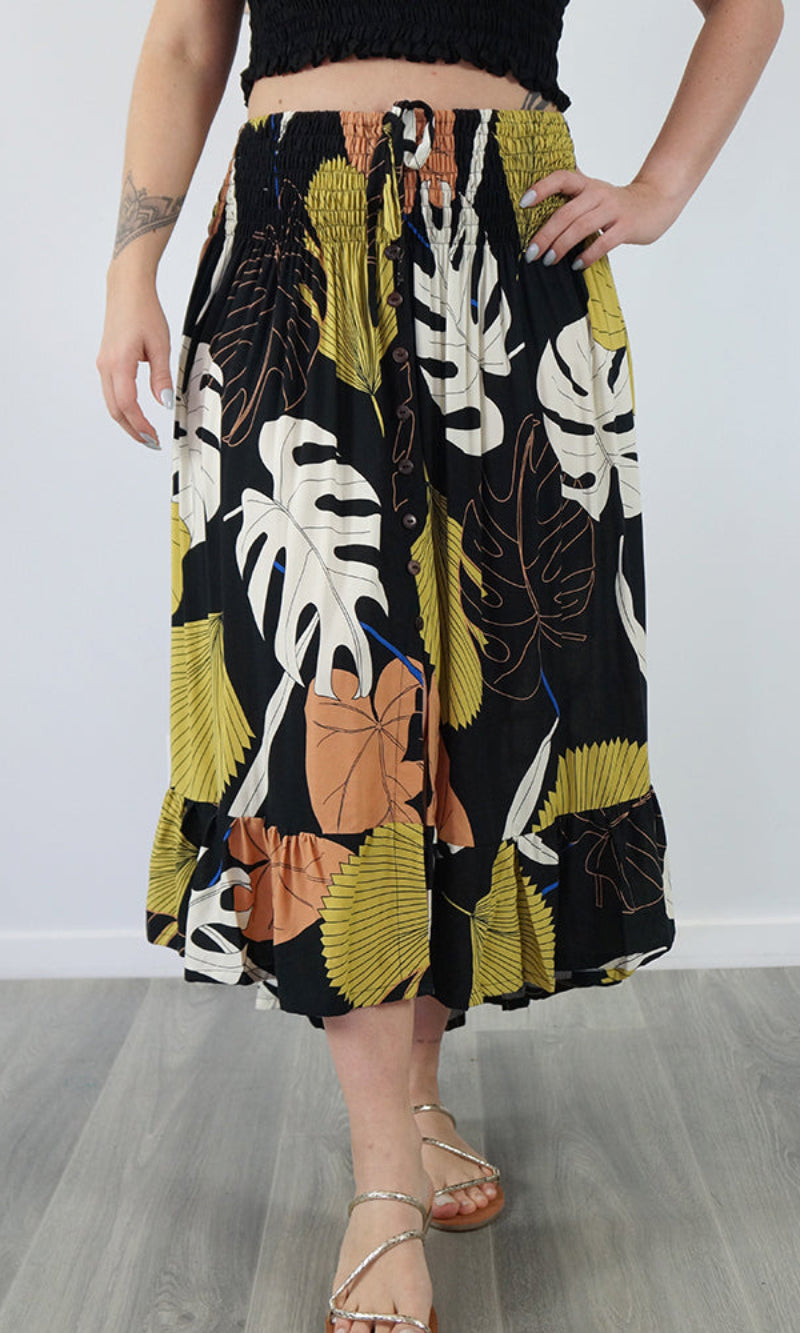 Rayon Skirt Tangelo Okinawa, More Colours