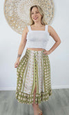 Rayon Skirt Tangelo Scallops, More Colours