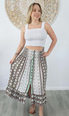 Rayon Skirt Tangelo Scallops, More Colours