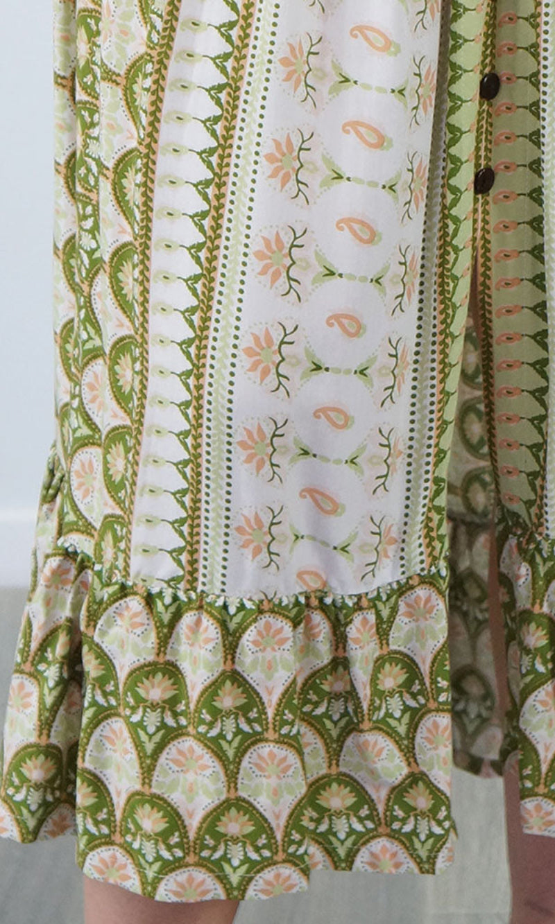 Rayon Skirt Tangelo Scallops, More Colours