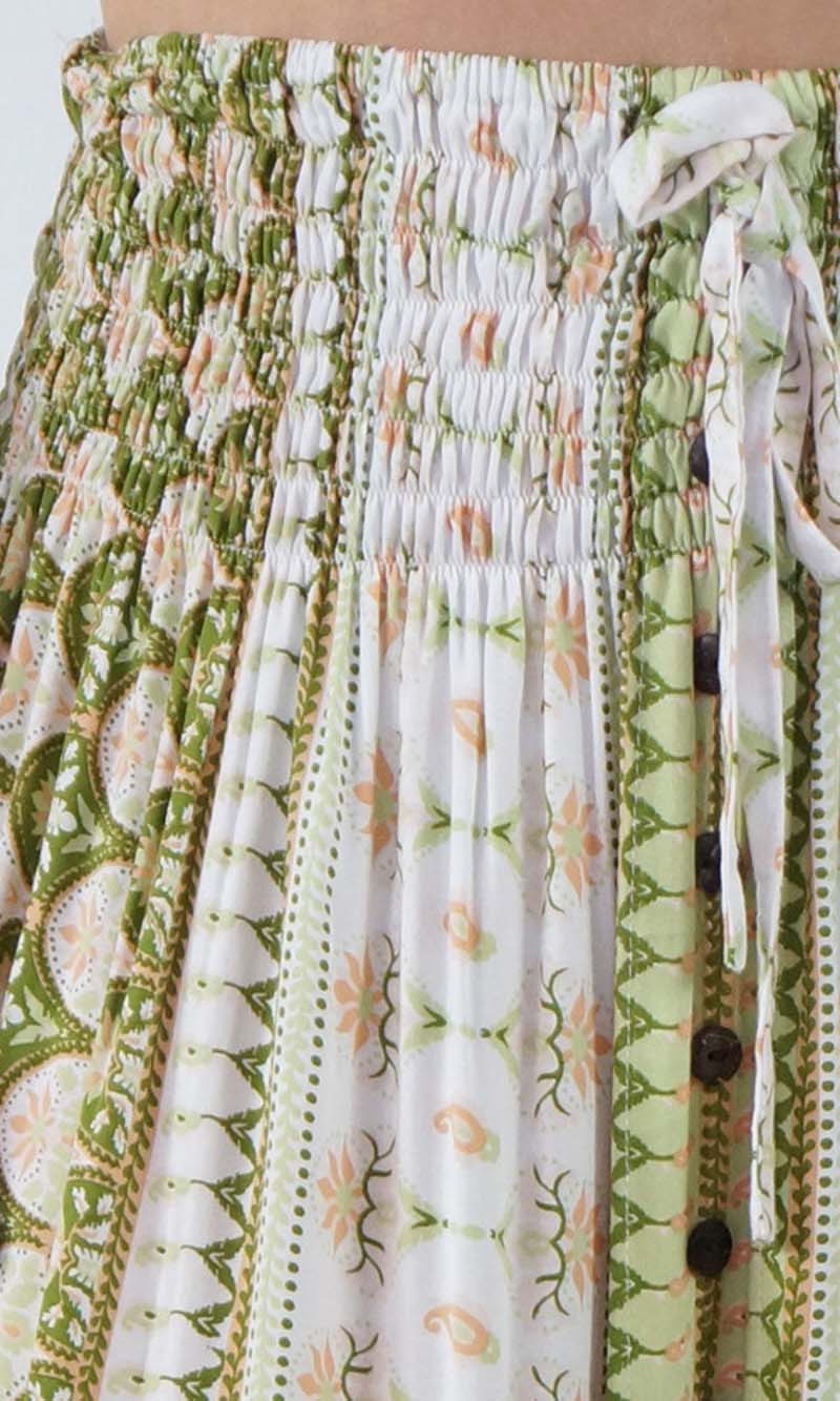 Rayon Skirt Tangelo Scallops, More Colours