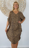 Rayon Dress Tea Tree Baby Cheetah, More Colours