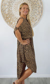 Rayon Dress Tea Tree Baby Cheetah, More Colours