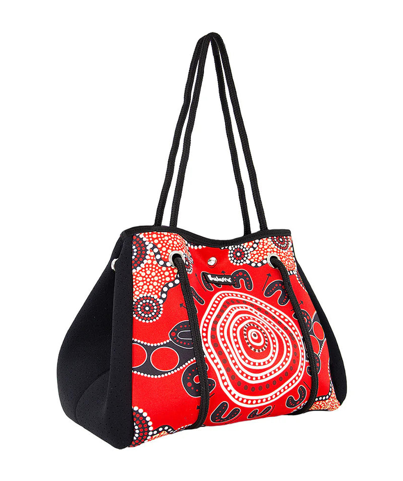 Aboriginal Art Walkabout Tote Bag, More Prints