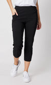 Viscose 3/4 Length Stretch Pant Zara