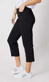 Viscose 3/4 Length Stretch Pant Zara