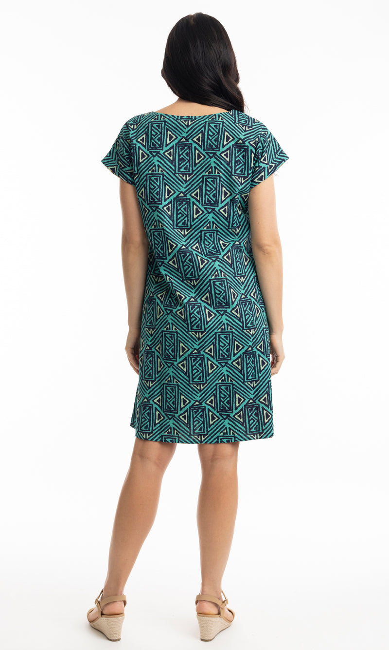 Cotton Dress Reversible Short Sleeve Tofo