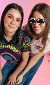 Aboriginal Art Ladies Fitted Polo Together - Pride Worn Proudly