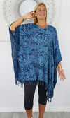 Rayon Cover Up V Neck Fossils
