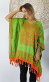 Rayon Cover Up V Neck Gothic, More Colours