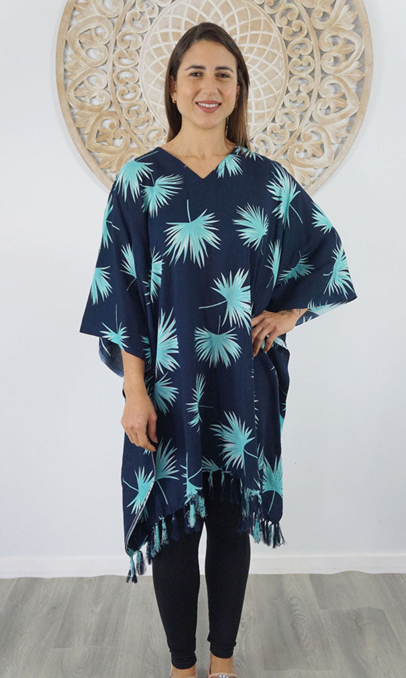 Rayon Cover Up V Neck Lontar, More Colours