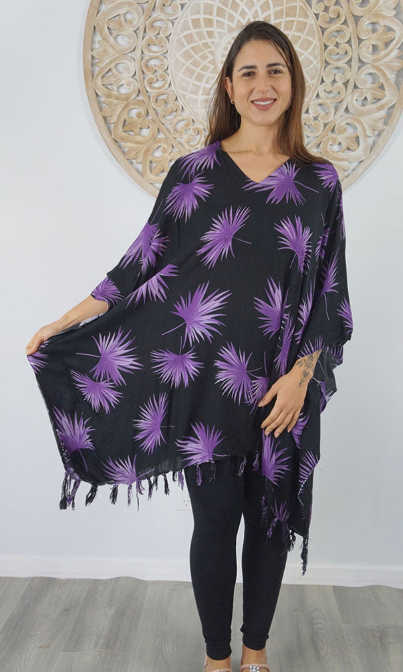Rayon Cover Up V Neck Lontar, More Colours