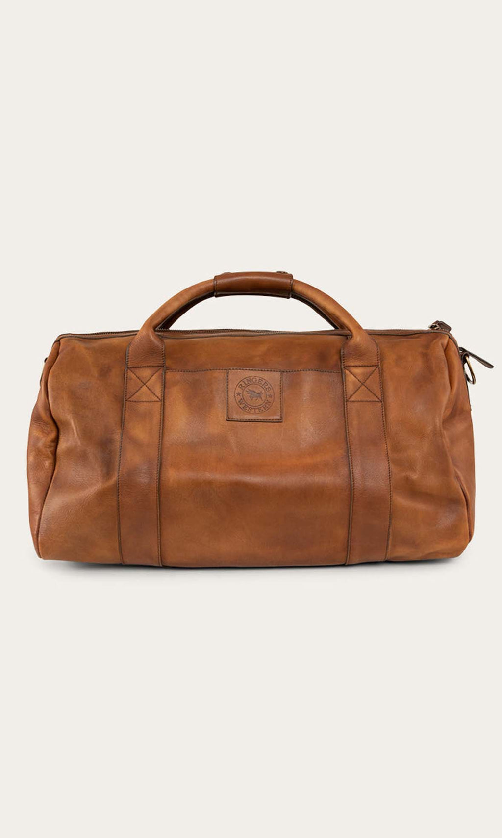 Willare Large Leather Duffle Bourbon