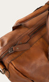 Willare Large Leather Duffle Bourbon