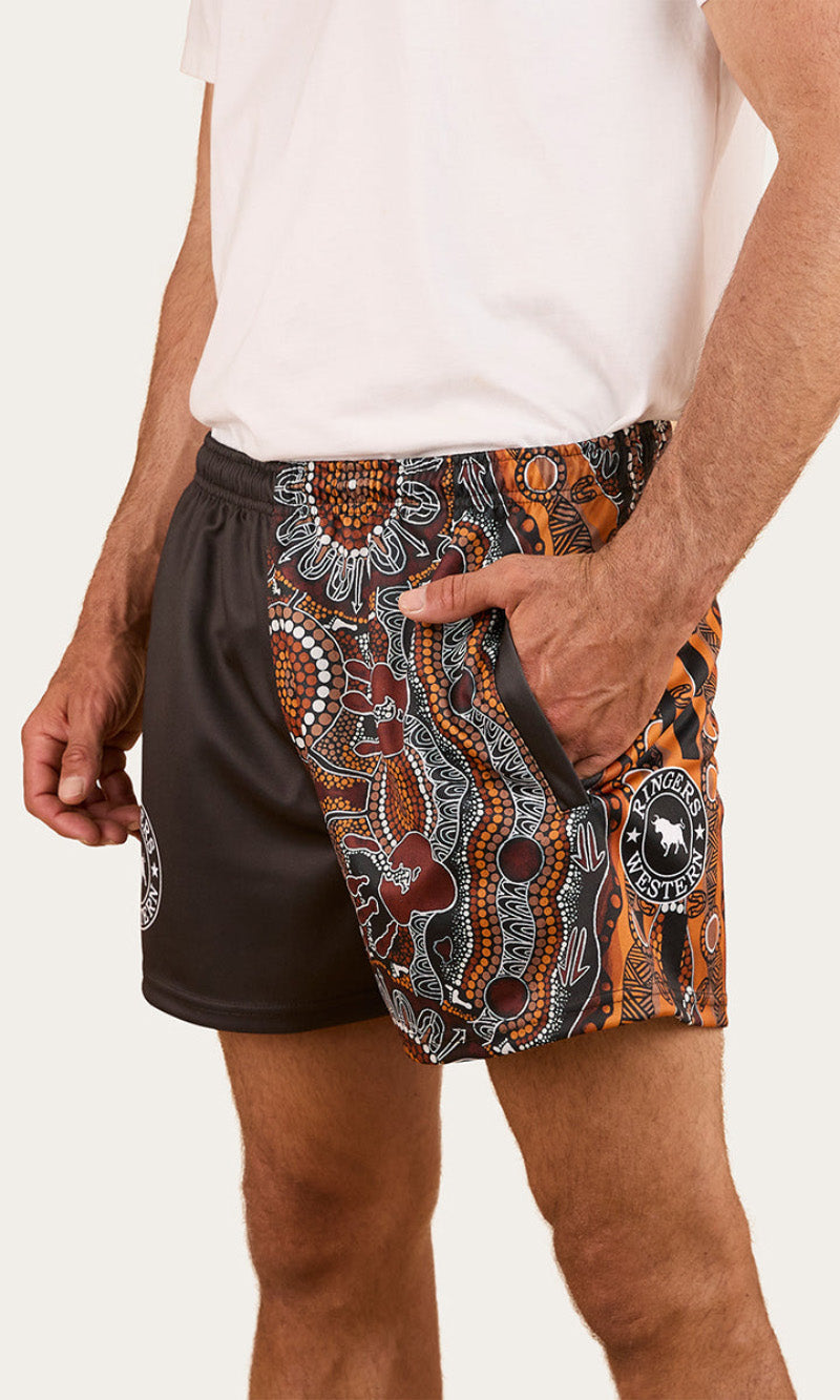 Walkabout Warrior Footy Short