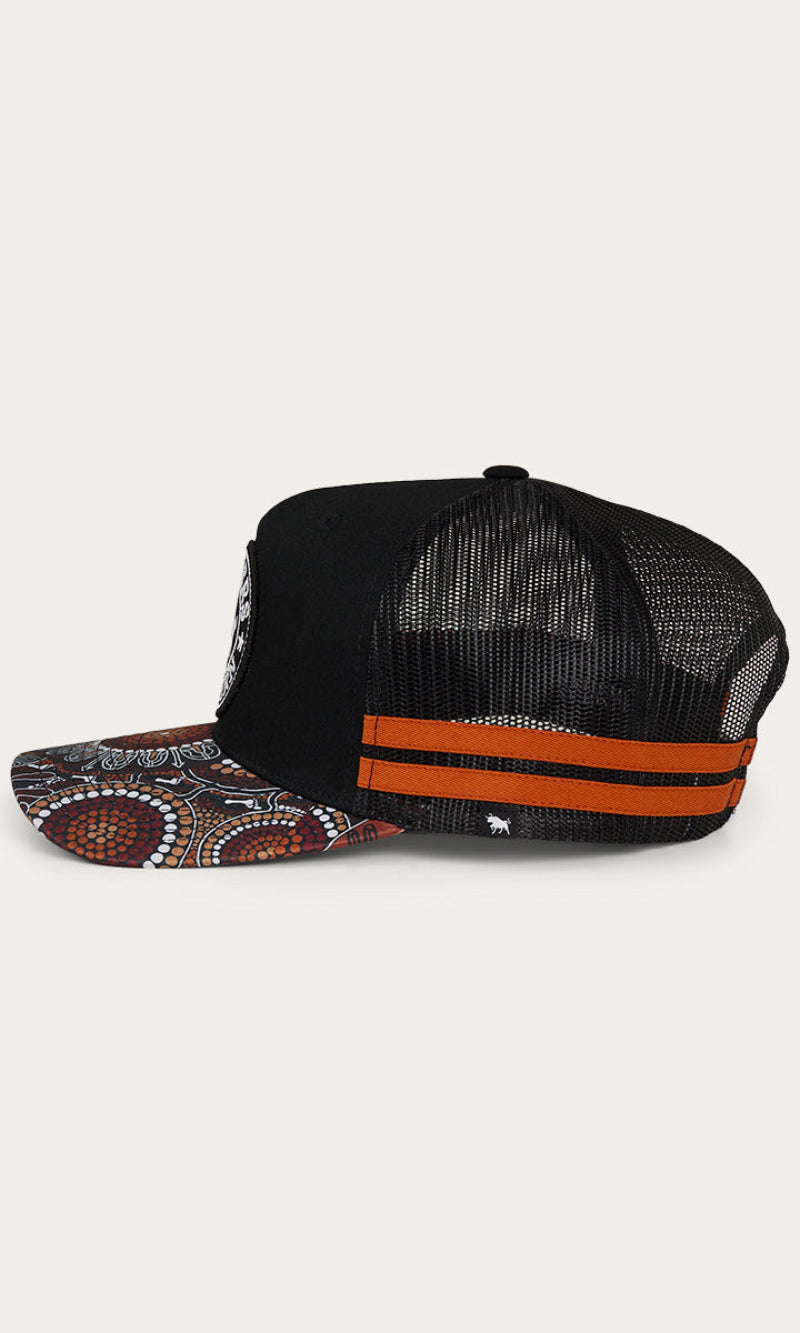 Walkabout Warrior Trucker Cap Black