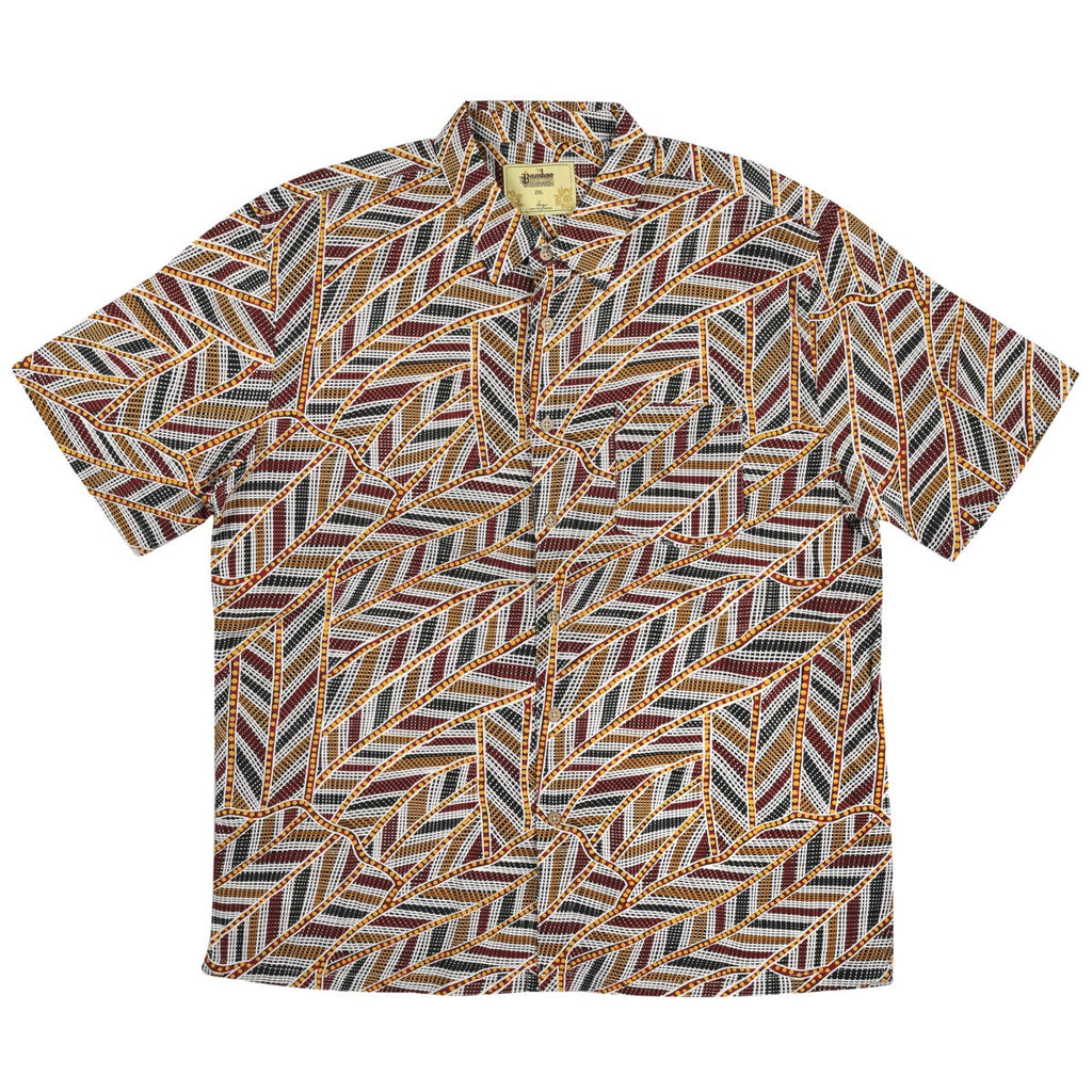 Bamboo Men's Shirt Yirrkala Dreaming