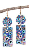 Aboriginal Art Earrings Yumari Dreamings