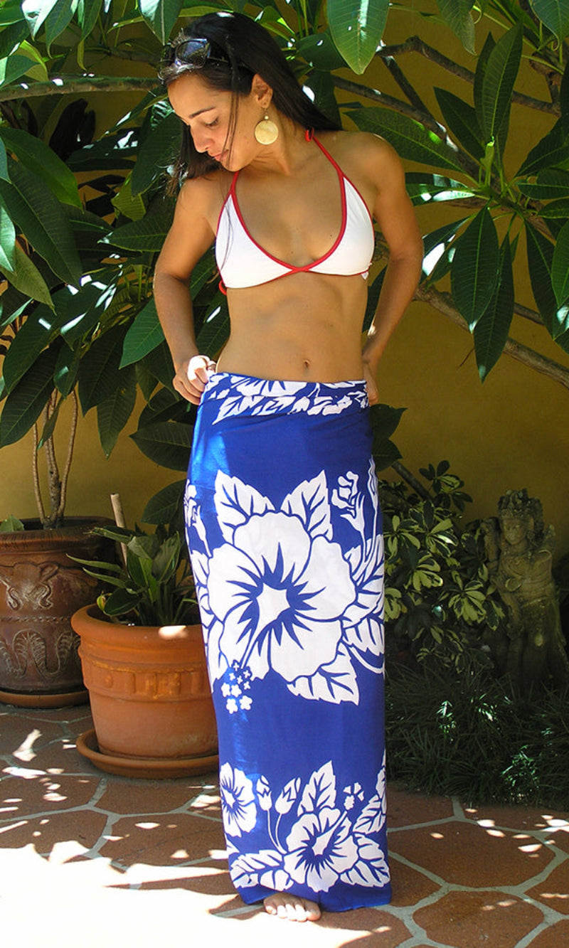 Rayon Sarong XL Big Flowers, More Colours