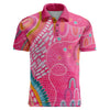 Aboriginal Art Unisex Polo Connections