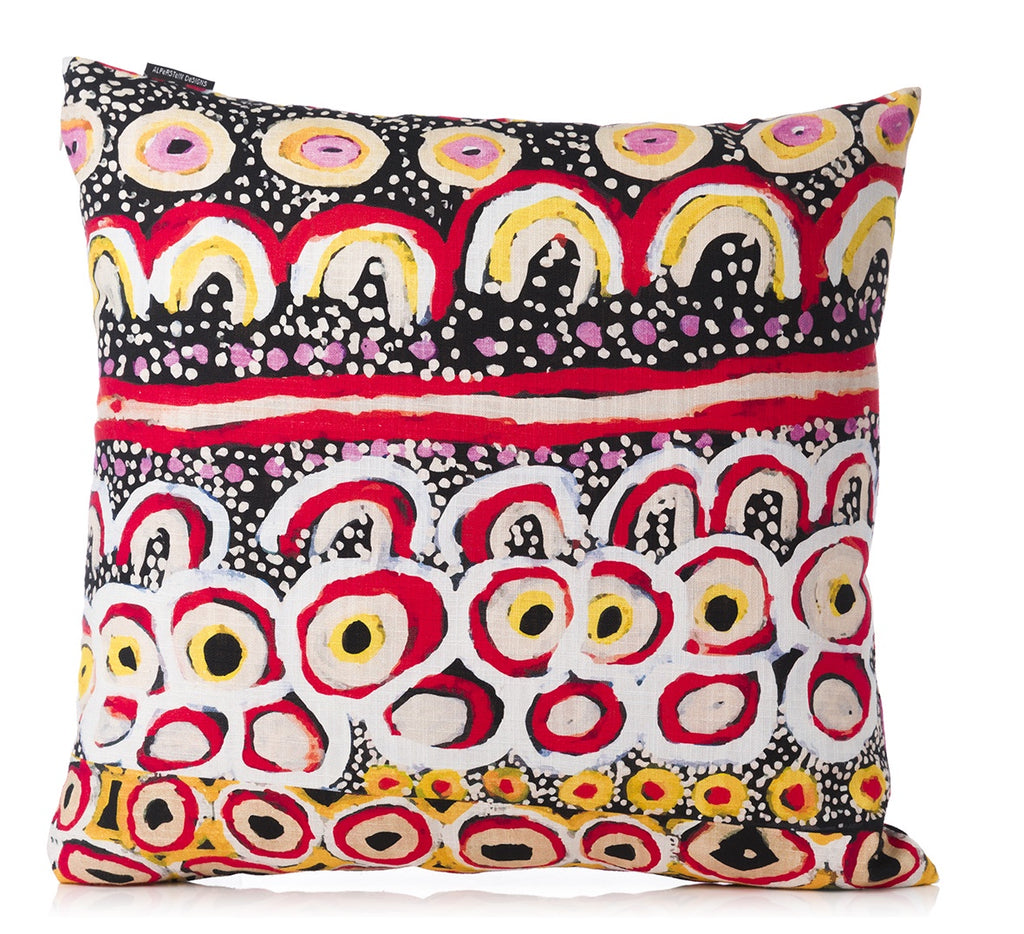 Aboriginal Art Cushion Cover Maggie Long