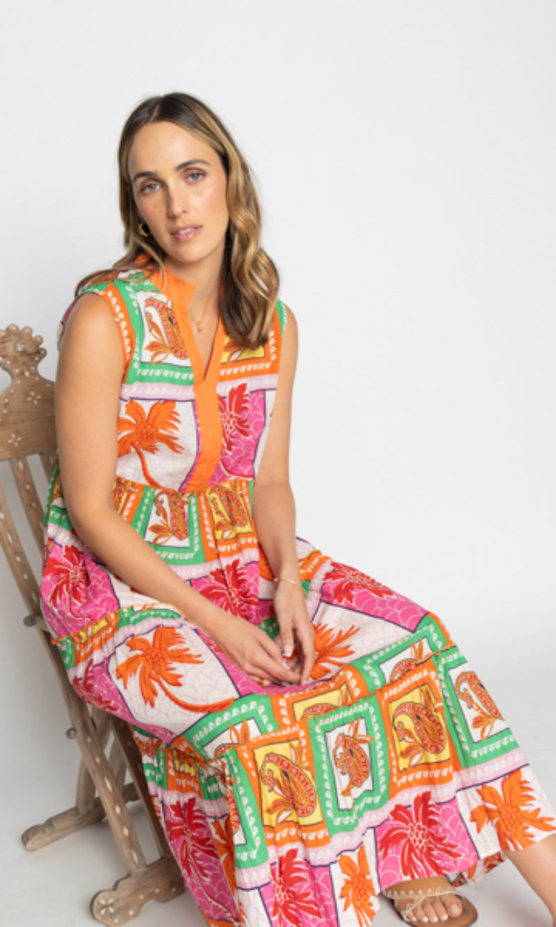 Cotton Midi Dress Angelika, More Colours