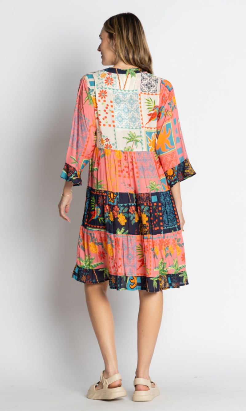Viscose Tiered Dress Carina
