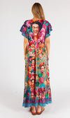 Rayon Midi Dress Frida