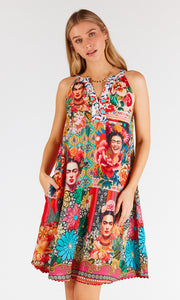 Rayon Swing Dress Frida, More Colours