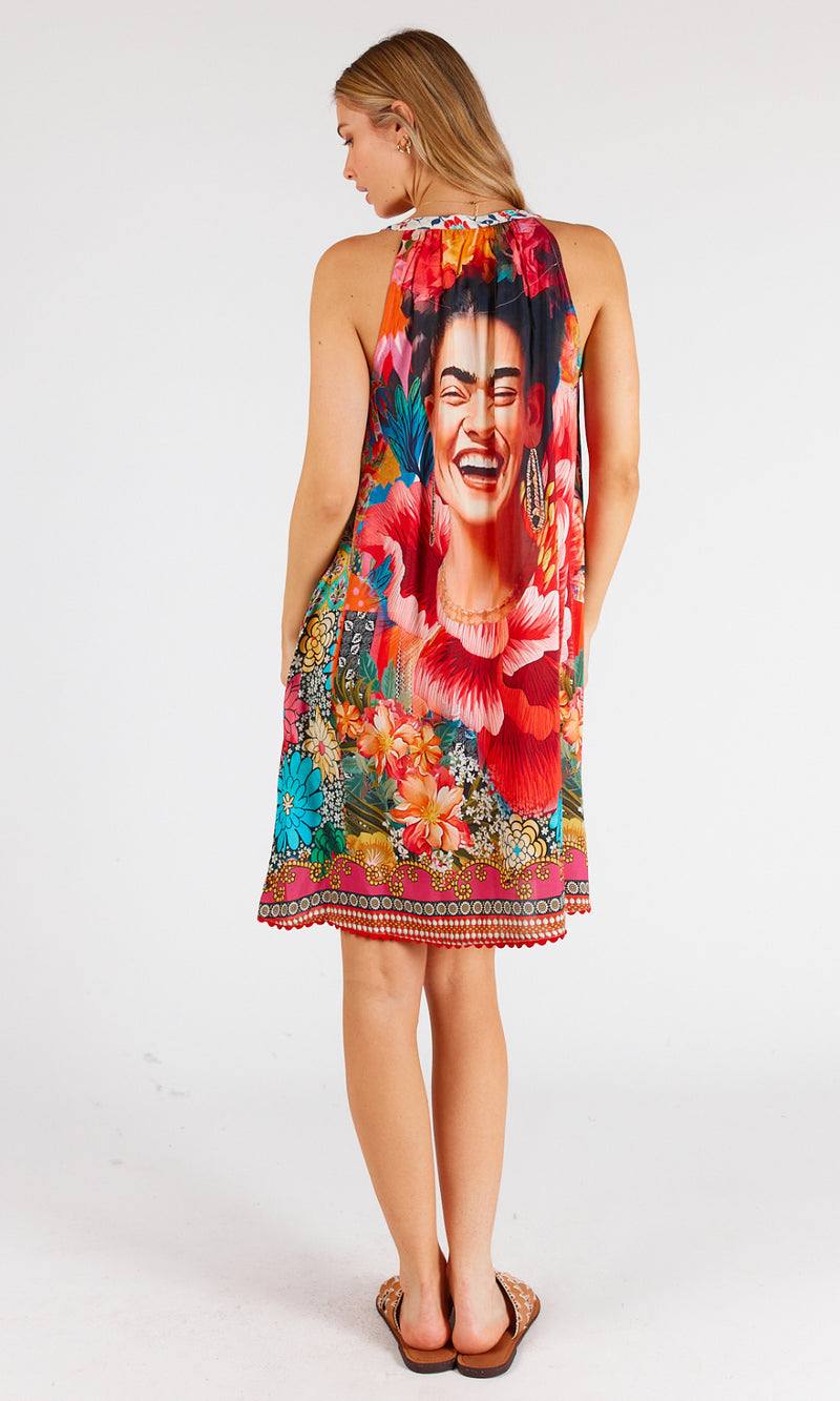 Rayon Swing Dress Frida, More Colours