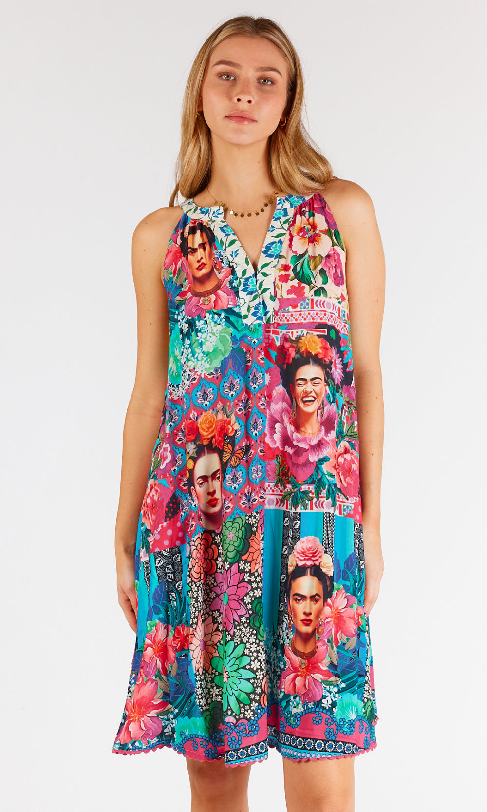 Rayon Swing Dress Frida, More Colours