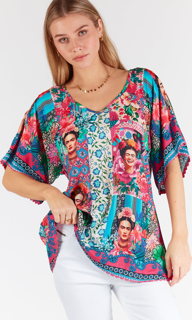 Rayon Top Frida, More Colours